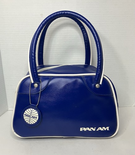 PAN AM Mini Explorer Bag Originals Certified Vintage Style Pan Am Blue - Picture 2 of 11