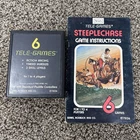 Steeplechase Atari 2600 Sears Tele-Games Authentic w/ Manual Tested & Works