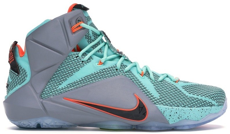 Nike Lebron XII(12) Miami Dolphins Hyper MVP-Mens 7.5-Basketball Shoe 684593-301 Nike Lebron XII Men main image 3