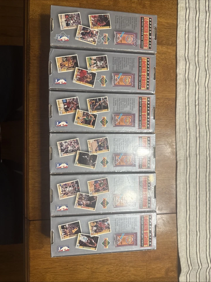 Armario de cubierta superior Michael Jordan serie 1-6 completo sellado de fábrica nuevo 1991-92 Foto 3 de 4