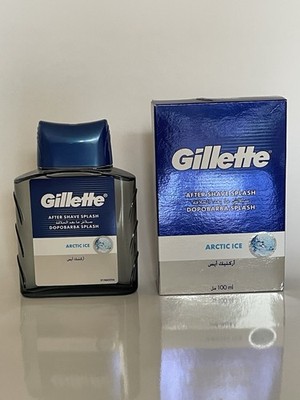 *EINGESTELLT * ALTE Version* Gillette Arctic Ice Aftershave After Shave NEU OVP