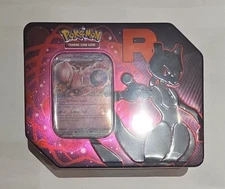 Pokemon TCG Scarlet & Violet Destined Rivals Team Rocket Tin - Mewtwo