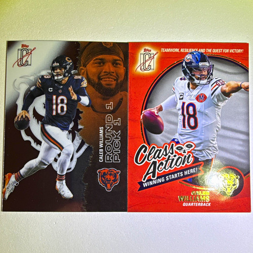 2025 Topps Signature Caleb Williams Base (RAW)