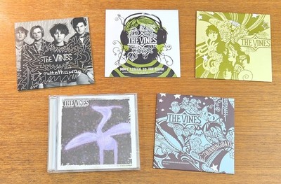 Lot: THE VINES 5x (3x PROMO) CD Single 2000s INDIE Outtathaway RIDE Winning Days