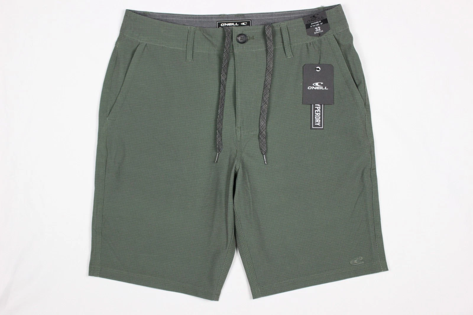 O'Neill Men's Sequoia Stretch Hybrid Shorts 34 x 9.5" Olive Green SP318A105X