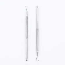 3 Pcs Double-Side Cuticle Pusher Nail Tools for Manicure Remover Nails Supplies