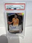 JAIDA CIVIL 2025-26 BOWMAN CHROME U REFRACTOR 1ST ROOKIE AUTO /499 PSA 9 Vols