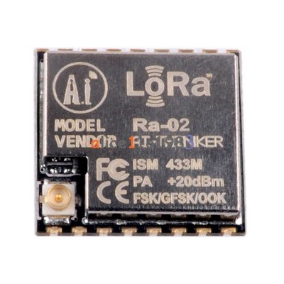 433M Lora Ra-02 Transceiver Module SX1278 Socket Smart Home Alarm #lk