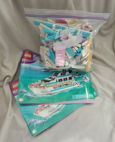 LEGO Friends Dolphin Cruiser 41015 Complete Instruction Book No Box Retired 2015