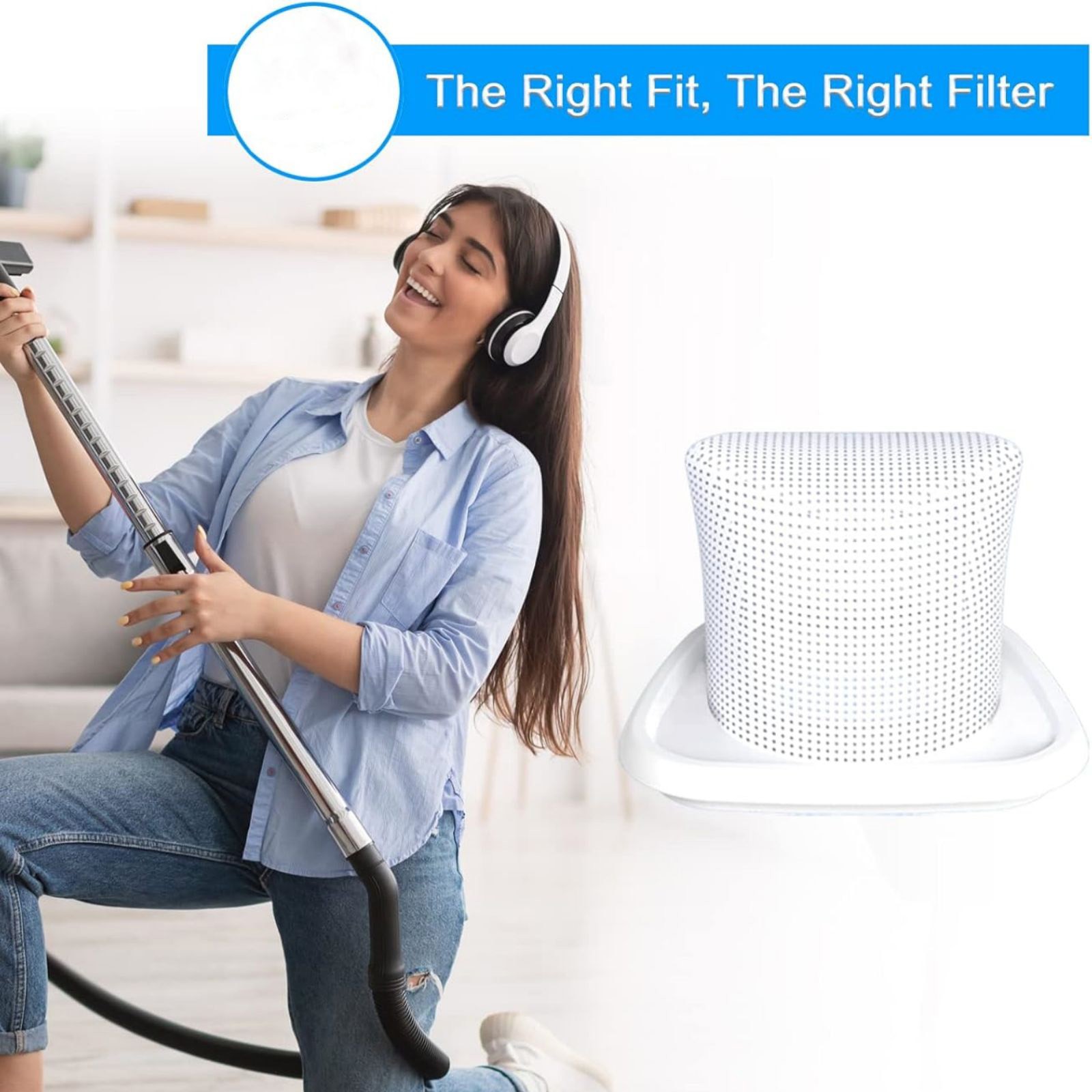 New 3pcs Vacuum Filter Replacements Compatible For Black And Decker Dustbuster