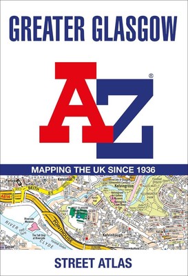 Greater Glasgow A-Z Straßenatlas von A-Z Karten Taschenbuch Buch
