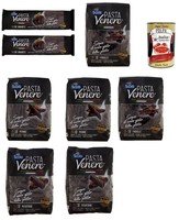 Riso Scotti Pasta Venere Testpaket Spaghetti Fusilli Penne Rigate 8X400G +Polpa