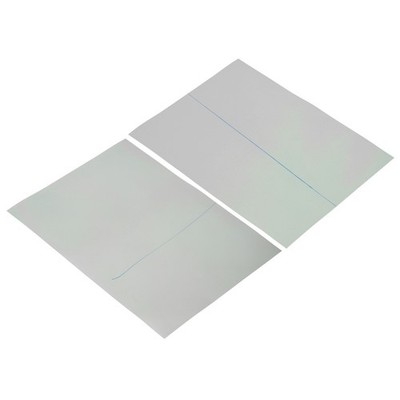 2Pcs 12.9'' Polarized Film Sheet Adhesive Polarizer Linear 26.6x20cm 0/90 Degree