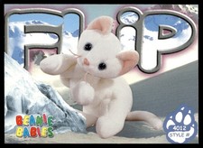 1999 Beanie Babies 2nd Edition Series 4 Flip the White Cat #183