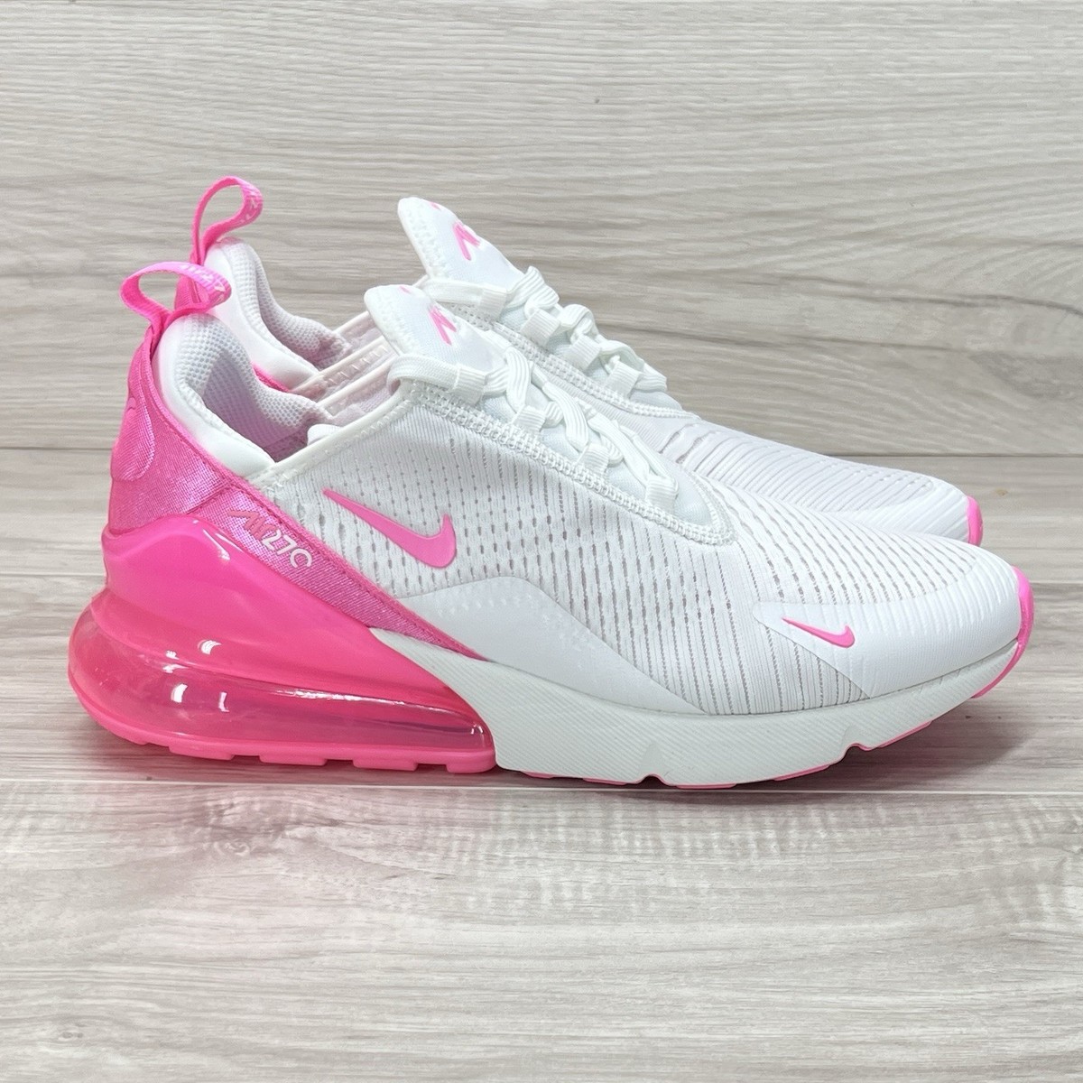 Nike Air Max 270 Summit White Pink Spell HJ3222 104 Women's Size