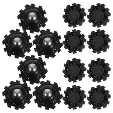  32 Pcs Adhesive Mini Caster Wheels Self Appliance Rollers Swivel Casters