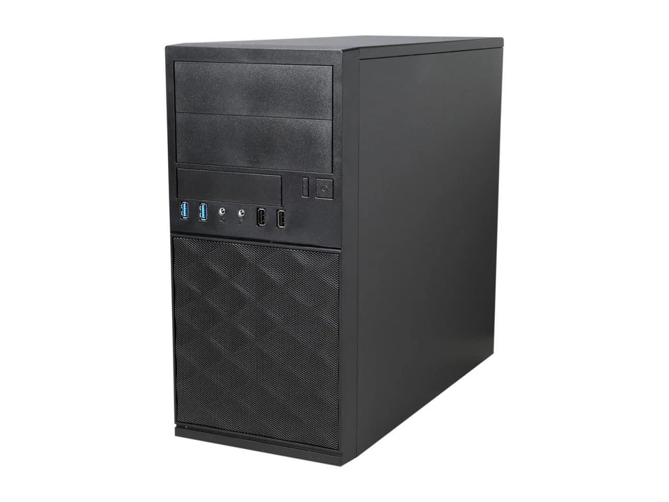 IN WIN EFS052.CH450TB3 Black Mini Tower Computer Case MicroATX 12V Form Factor, - Image 3 of 4
