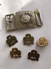 Rare JOB Lot of Vintage  Girl Guides  Badges &  Belt Buckle  Etc
