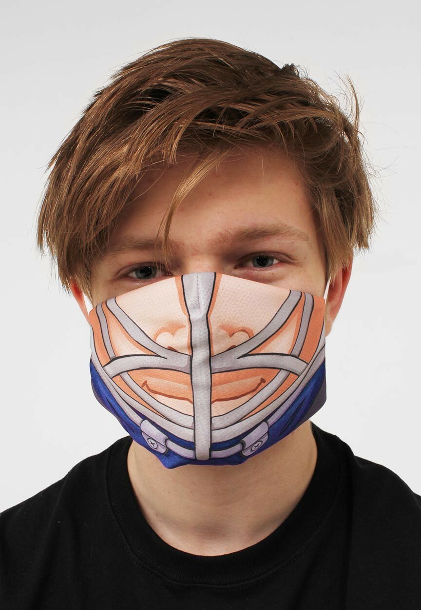 &nbsp;New Blue Hockey Player Face Mask / Face Guard