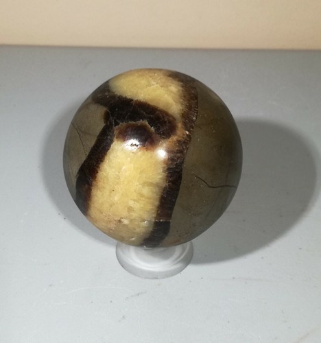 SEPTARIAN Sphere Globe Crystal Ball Freeform Specimen Display Piece Dragonstone - Picture 80 of 96