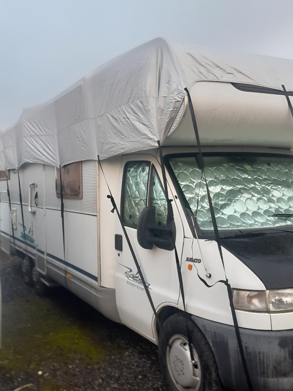 motorhomes fixed bed garage with Tow car eBay