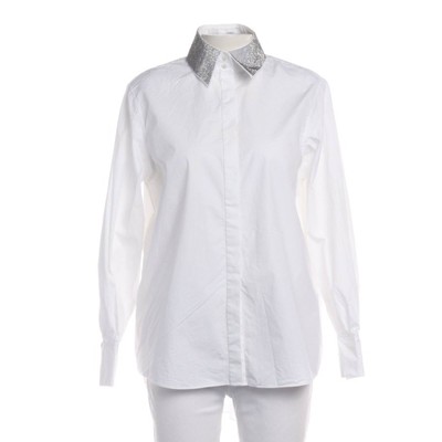Bluse Karl Lagerfeld Weiß Metallic 36 IT 42