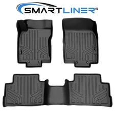 SMARTLINER Custom Fit Floor Mats Liner Set OEM TPE 2017-2021 Nissan Rogue Sport