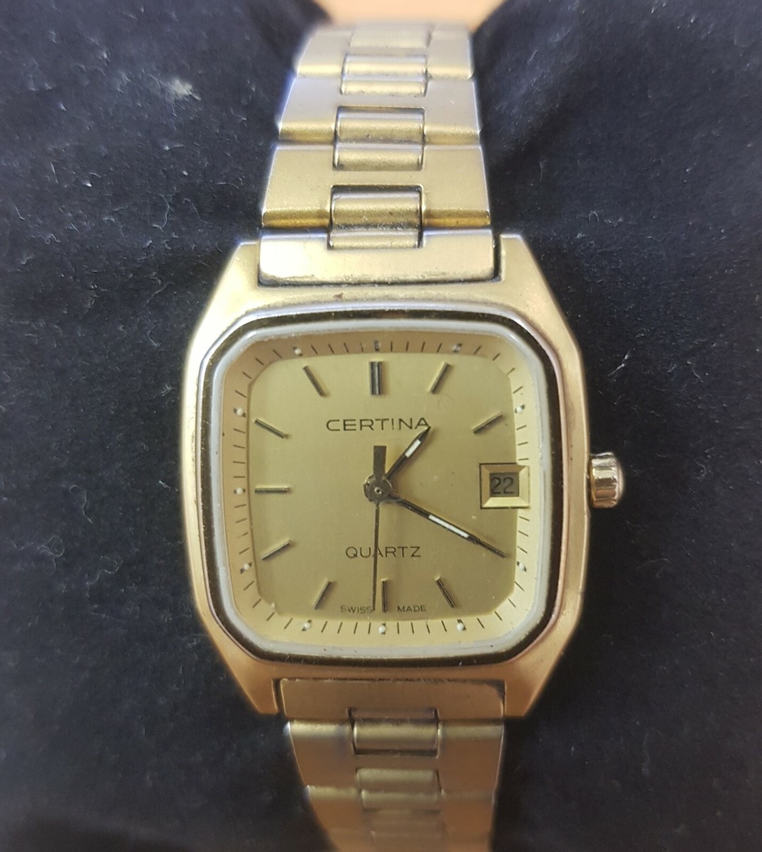 CERTINA CH-2540 VINTAGE WOMEN'S QUARTZ WATCH