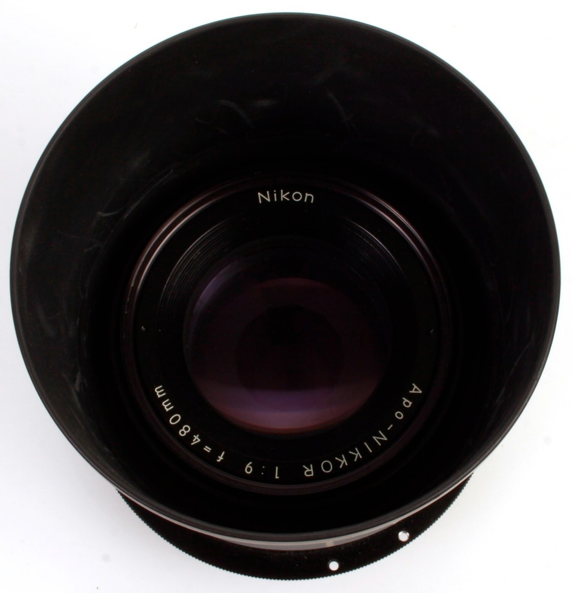 Nikon Apo-Nikkor 480mm f/9 大判レンズ Nikon Apo-Nikkor 480mm f9 Large Format Process Lens w/ Hood & Caps