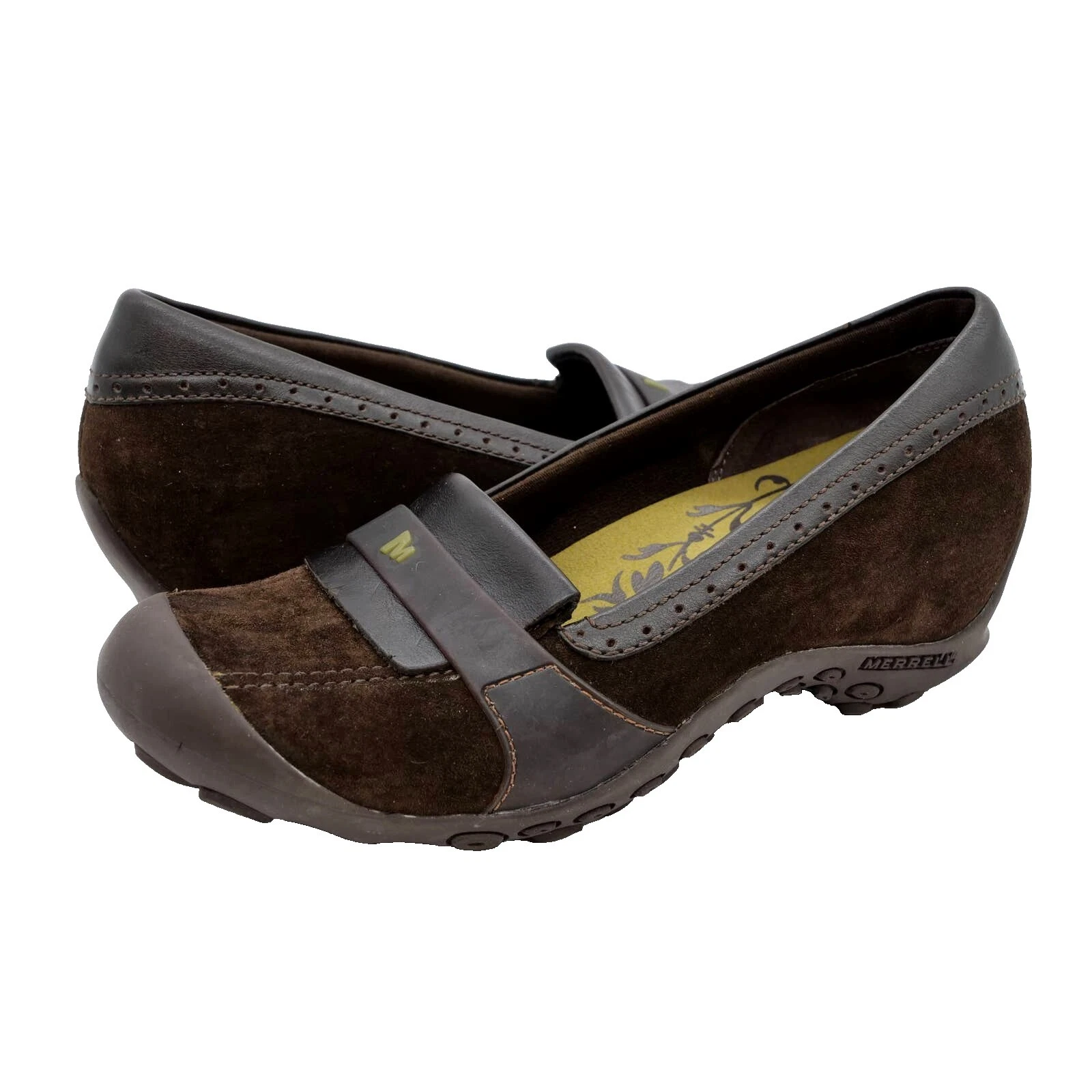 Merrell 棕色高跟鞋女式