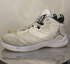 Air Jordan Super Fly 5 LaMarcus Aldridge Spurs Jugador Promo Muestra Negro/Blanco