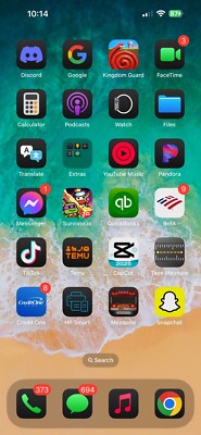 TMOBILE iphone 14 pro max 128gb With TIK TOK & CAP CUT