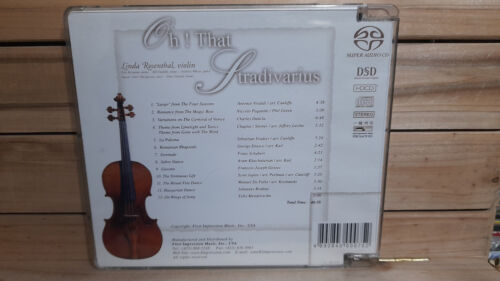 LINDA ROSENTHAL - Oh! That Stradivarius HYBRID STEREO FIM SACD 031 - Imagen 2 de 5