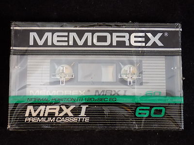 NEW MEMORX I Premium Audio Tape 60 Minutes AUDIO CASSETTE TAPE  NEW SEALED