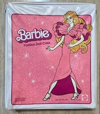 Barbie 1982 Fashion Doll Case with 3 1966 model Barbies and Baby Blue Eyes