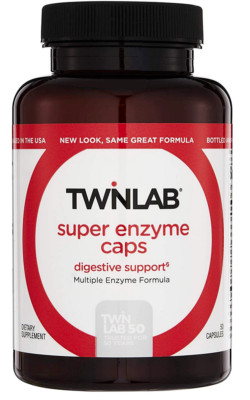 Twinlab Super Enzyme Caps - 50 Caps