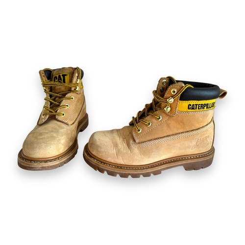 Botas de cuero Caterpillar Honey Nubuck UK 4 para mujer ancho EU 37 beige - Imagen 4 de 17