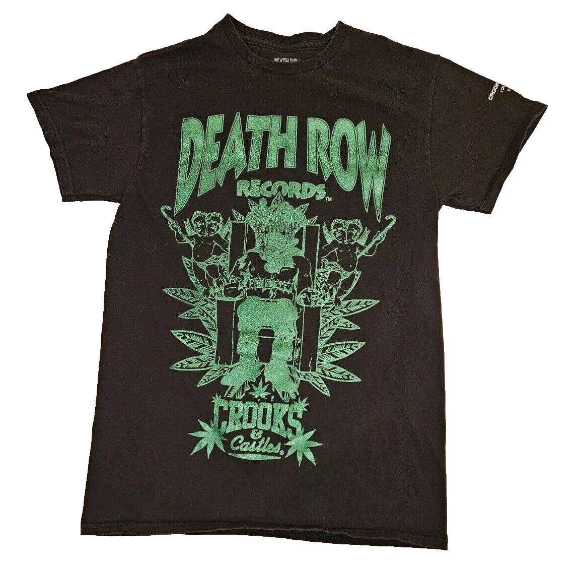 FILA Death Row Records Crooks & Castles camicia uomo PICCOLA manica corta maglietta streetwear