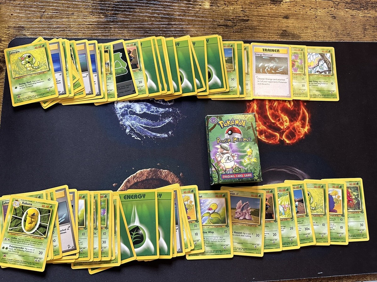 Pokemon Jungle Power Reserve Theme Deck *OPENED* WoTC 💎61 Pokemon Jungle Power Reserve Theme Deck *OPENED* WoTC 💎61