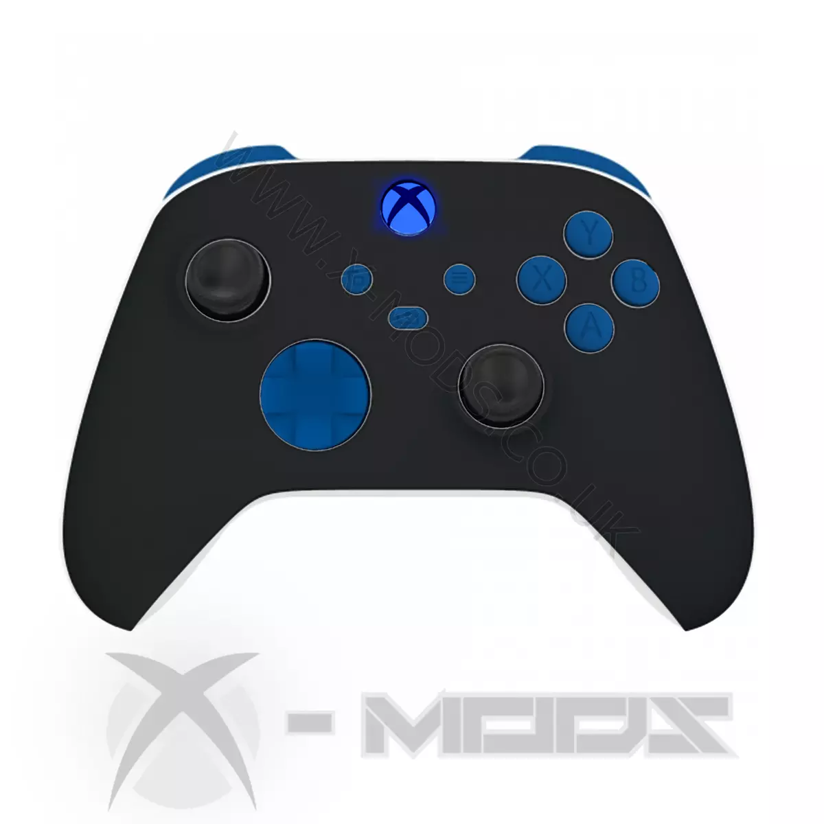 XBOX ONE SERIES CUSTOM CONTROLLER MATTE BLACK VARIOUS
