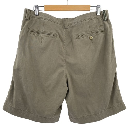 Tommy Bahama Olive Green shorts size 34 soft Tencel summer vacation - Picture 2 of 4