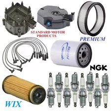 Tune Up Kit Filters Wire Spark Plugs For OLDSMOBILE CUTLASS SALON V8 5.0L 1987