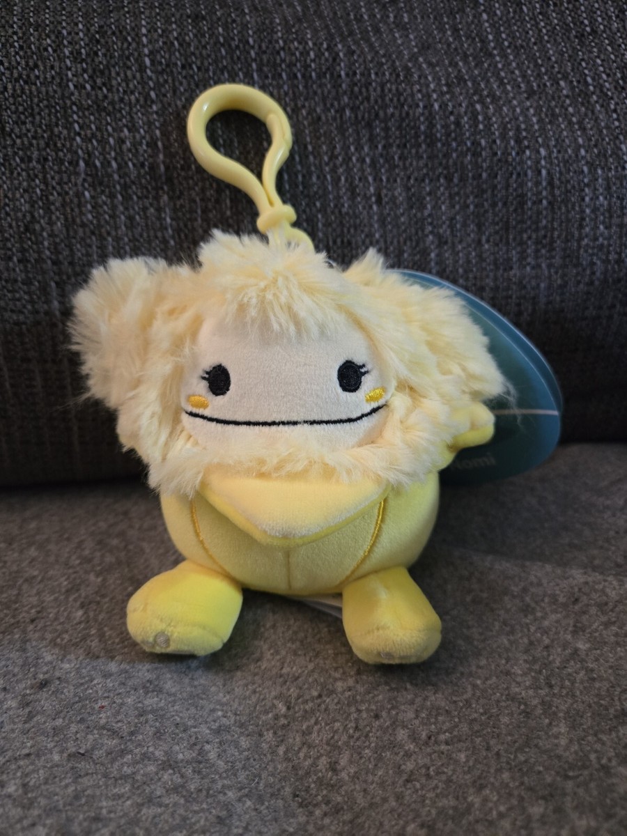 Squishmallows Nomi Banana Bigfoot Yellow Clip On MINI Plush