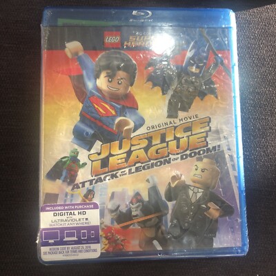 Lego DC Super Heroes: Justice League: Attack of the Legion of Doom! (Blu-ray,...