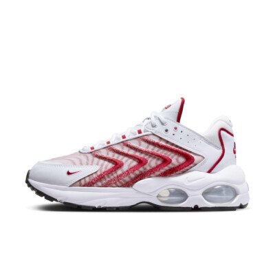 Nike Air Max TW DQ3984-104 Sneaker Men's White Red Lace Up Casual