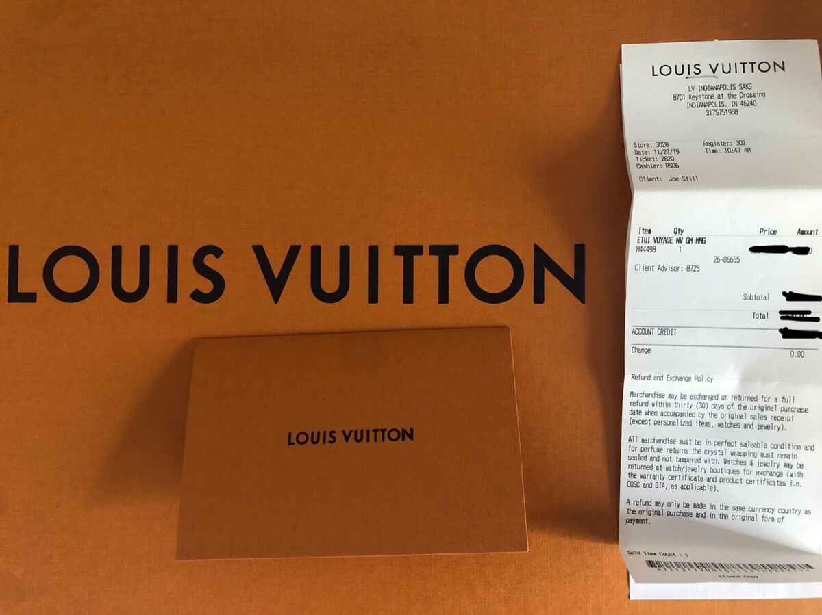 Louis Vuitton Monogram Poche Documents Portfolio Case Louis