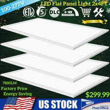 2x4 LED Flat Panel Light,75W 5000K Recessed Edge-Lit Drop Ceiling Troffer Lights