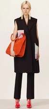 *celine* Phoebe Philo Resort 2015 Editorial Patchwork Sleeveless Coat Fr40