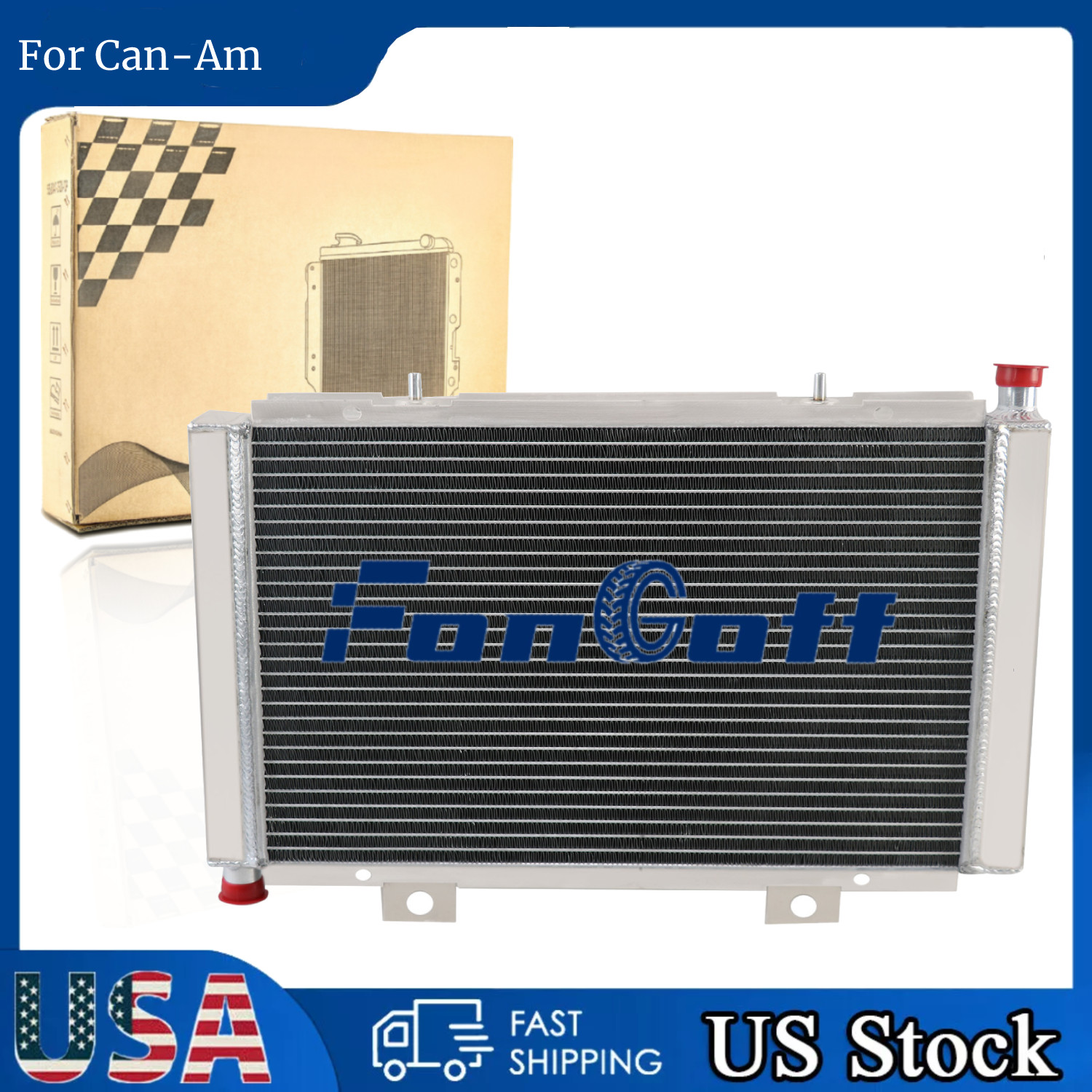 Radiator For 2011-2018 2015 Can-Am Maverick Commander MAX 1000 1000 R 800 800R