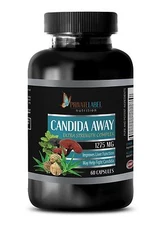 Nutrient-rich formula - CANDIDA AWAY COMPLEX - Skin clarity supplement 1Bot 60Ca
